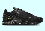 La Nike Air Max Plus 3 « Black/Silver » fait un retour audacieux avec un nouveau look épuré