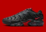 Nike habille la Air Max Plus Drift dans un coloris classique « Bred » !
