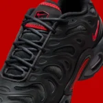 Nike habille la Air Max Plus Drift dans un coloris classique « Bred » !