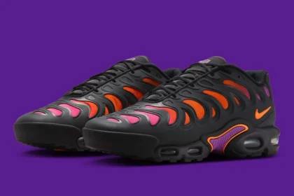La Nike Air Max Plus Drift « Sunrise » apporte une touche de dégradé vibrant à une silhouette classique