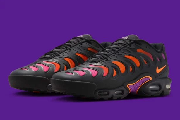 La Nike Air Max Plus Drift « Sunrise » apporte une touche de dégradé vibrant à une silhouette classique