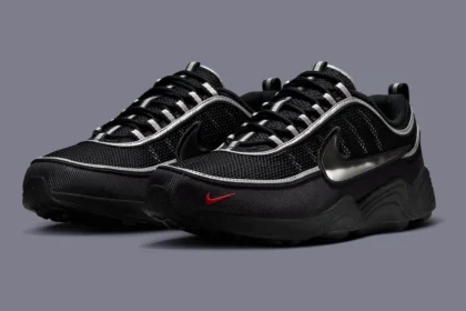 La Nike Zoom Spiridon « Black/Metallic Silver » devrait faire son retour au printemps 2025, marquant sa première sortie depuis 2016