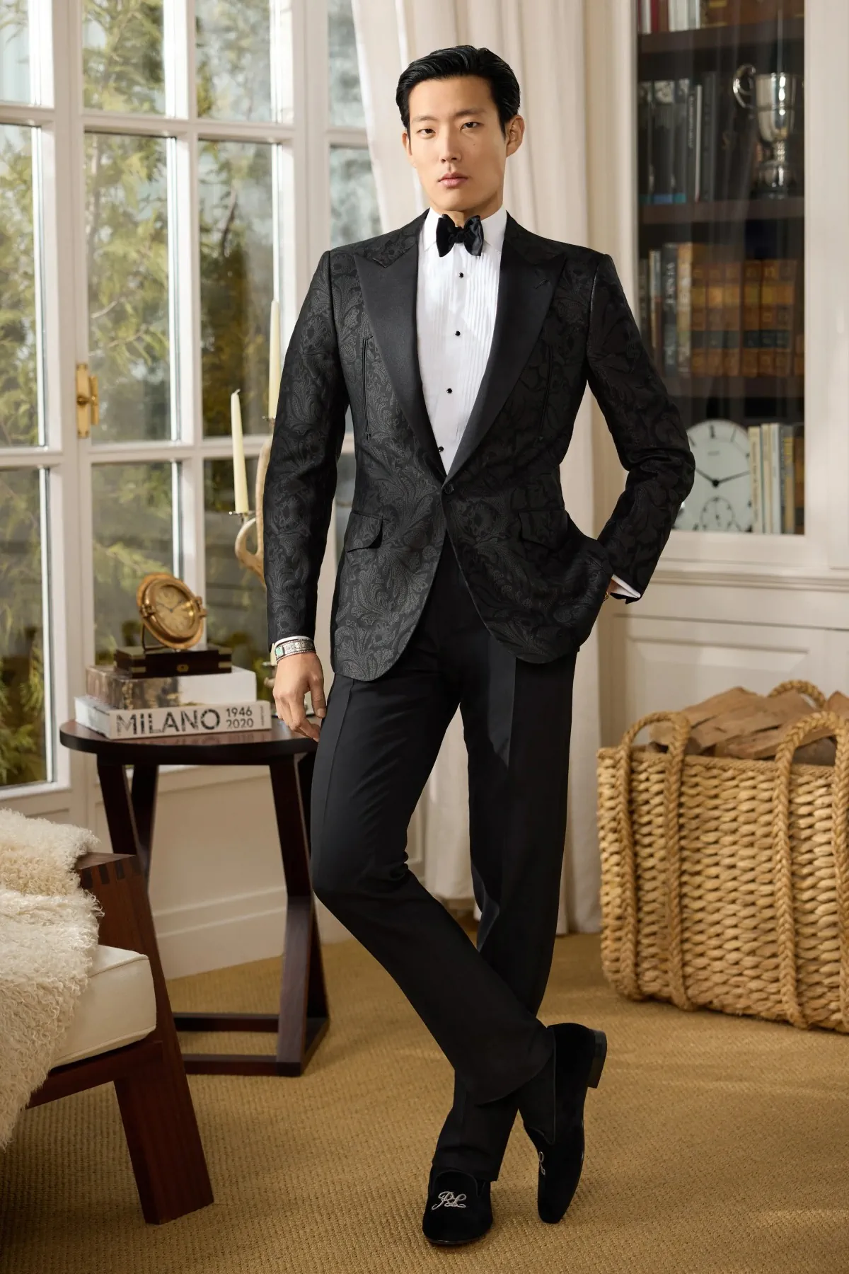 La collection Automne 2025 de Ralph Lauren Purple Label apporte l'élégance rustique sur les pistes et au-delà