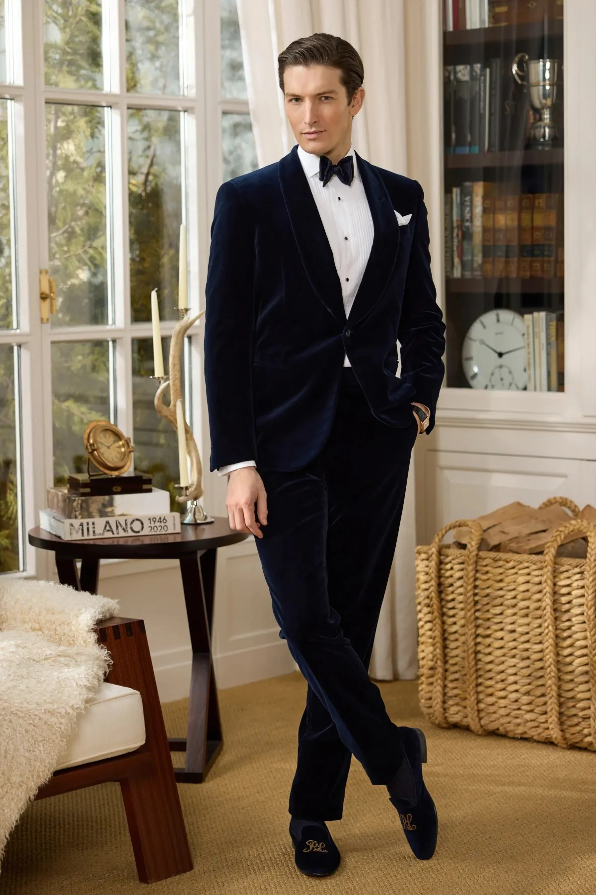 La collection Automne 2025 de Ralph Lauren Purple Label apporte l'élégance rustique sur les pistes et au-delà