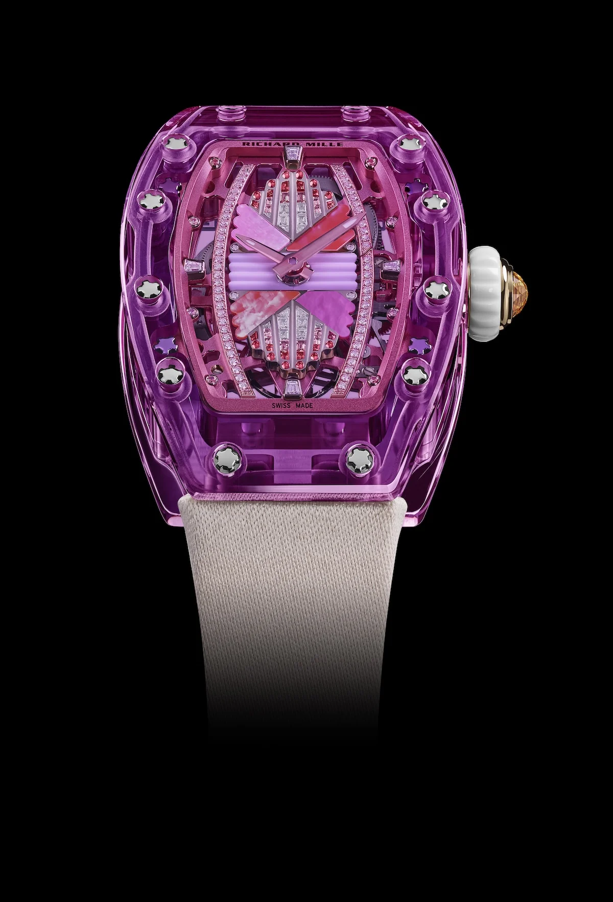 Richard Mille dévoile les nouveaux garde-temps de la collection RM 07-02 Automatic Sapphire