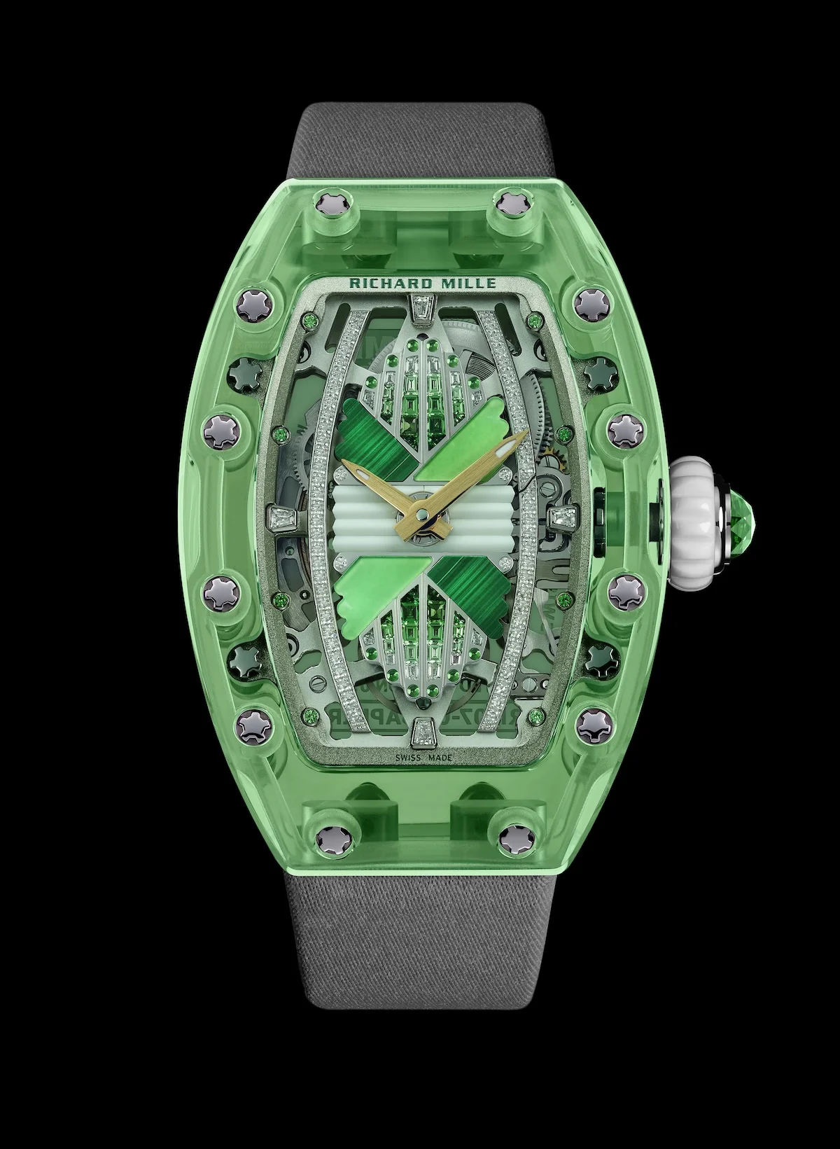 Richard Mille dévoile les nouveaux garde-temps de la collection RM 07-02 Automatic Sapphire