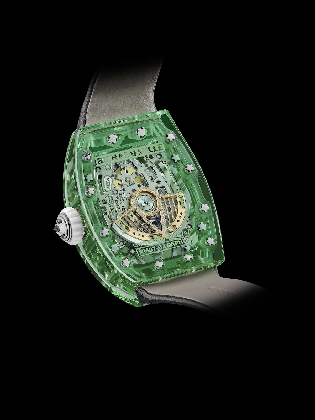 Richard Mille dévoile les nouveaux garde-temps de la collection RM 07-02 Automatic Sapphire