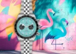 TUDOR Black Bay Chrono Flamingo Blue 0 La TUDOR Black Bay Chrono « Flamingo Blue » ose la différence