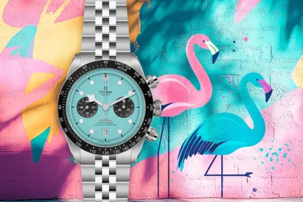 La TUDOR Black Bay Chrono « Flamingo Blue » ose la différence