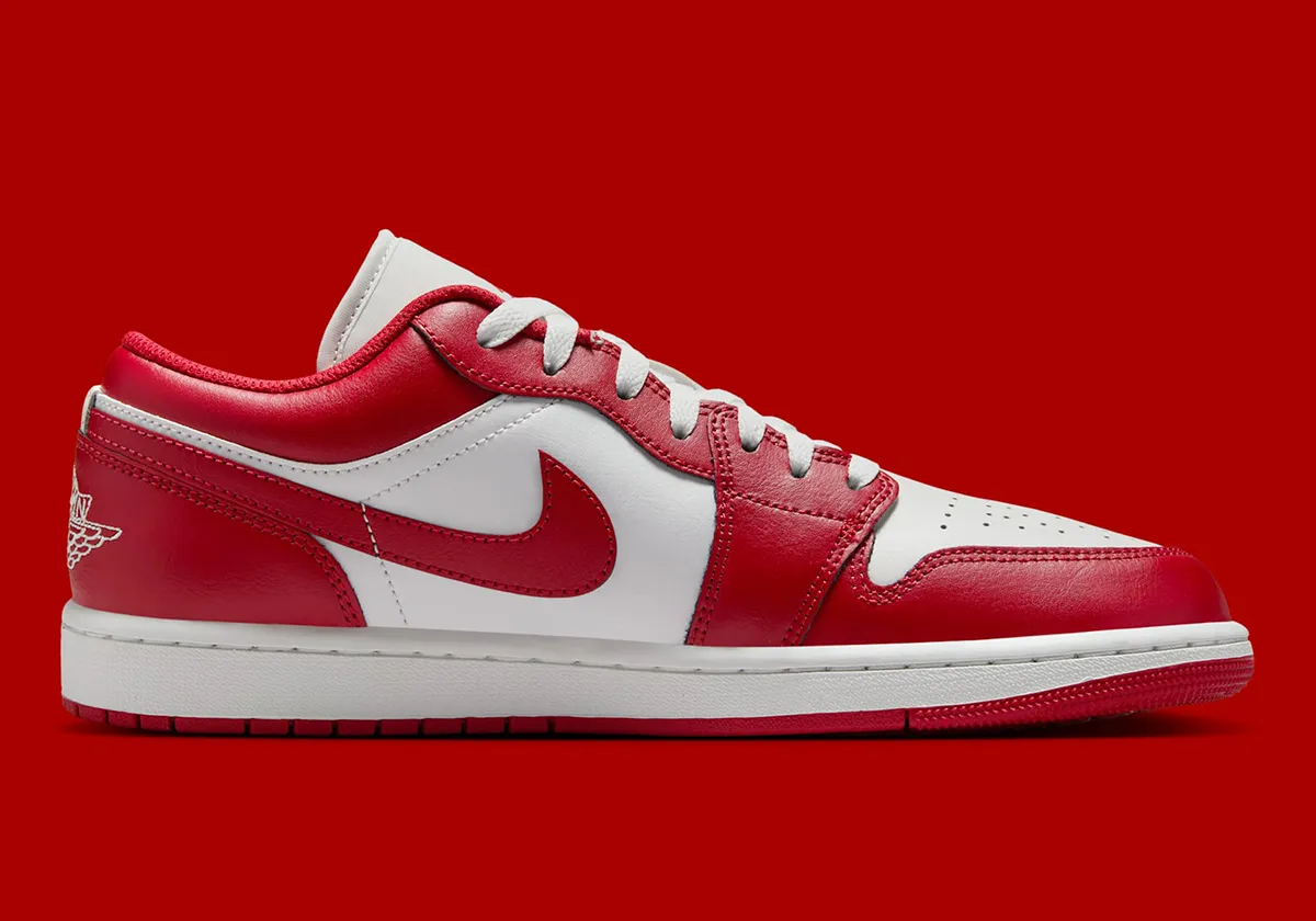La Air Jordan 1 Low « Gym Red » revient avec une touche de modernité