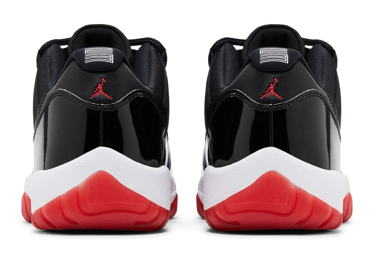 La Air Jordan 11 Low « Bred » fait son retour en 2025, s'inspirant des baskets exclusives de Michael Jordan lors des finales de 1996