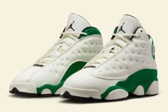 La Air Jordan 13 « Pine Green » revient avec la touche Boston Celtics pour le printemps 2025