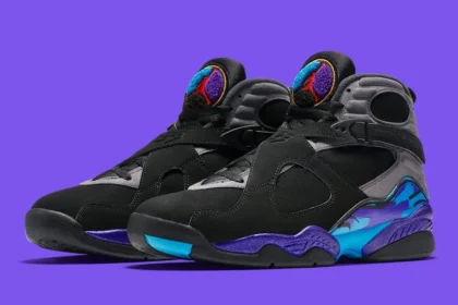 La Air Jordan 8 « Aqua » 2025 fait revivre un classique avec des mises à jour modernes