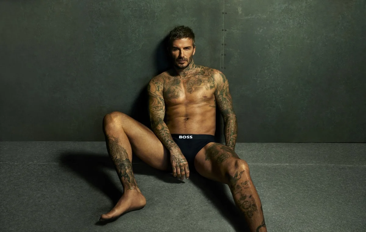 David Beckham revient aux sous-vêtements avec la campagne BOSS ONE Bodywear