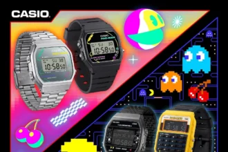 La collaboration CASIO x PAC-MAN apporte le légendaire jeu rétro aux montres