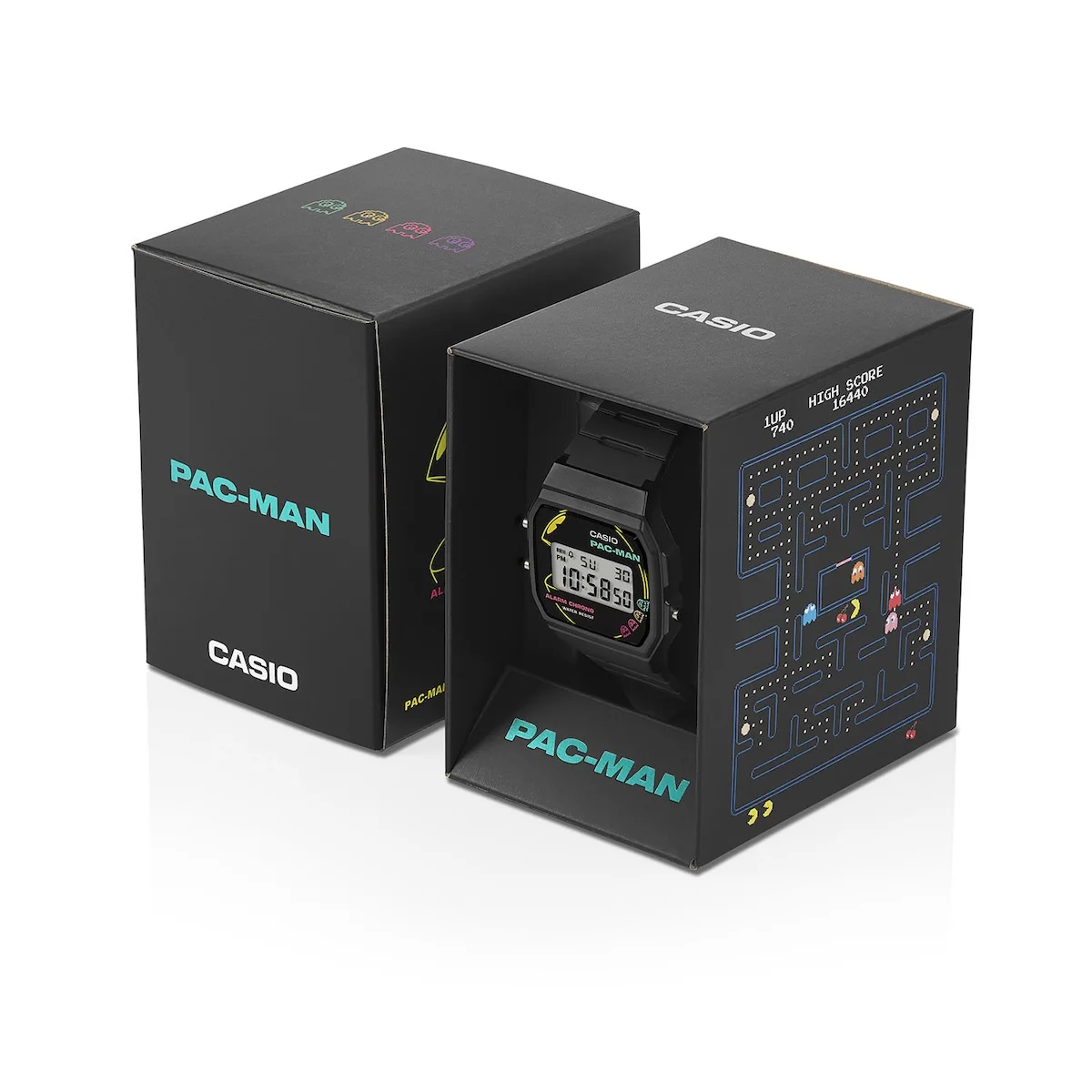 La collaboration CASIO x PAC-MAN apporte le légendaire jeu rétro aux montres