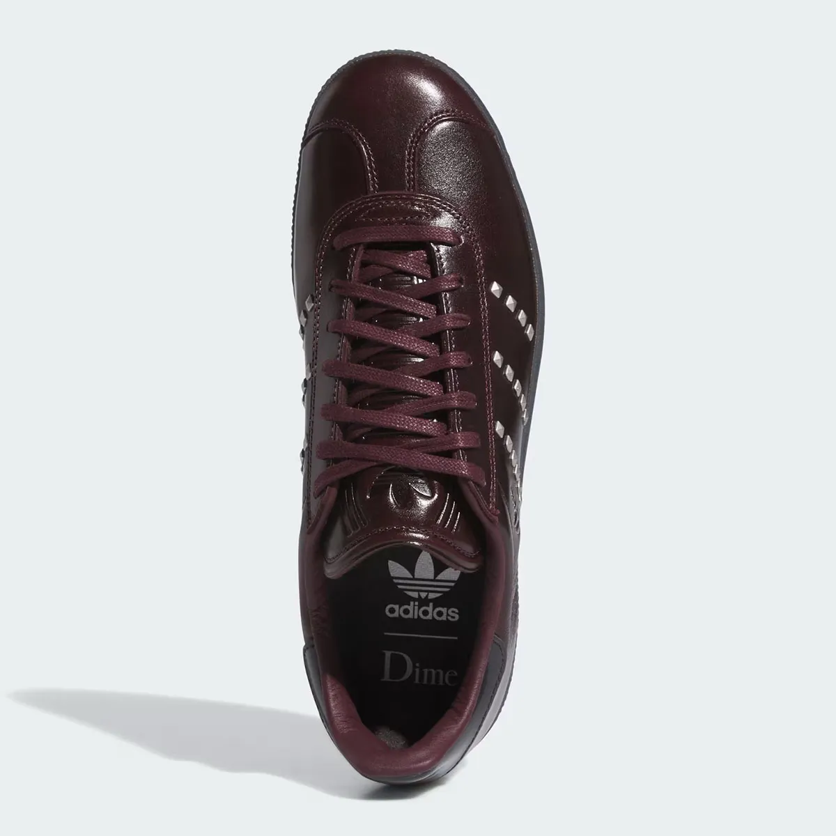 Dime et adidas Gazelle fusionnent l'héritage du skate avec une touche punk