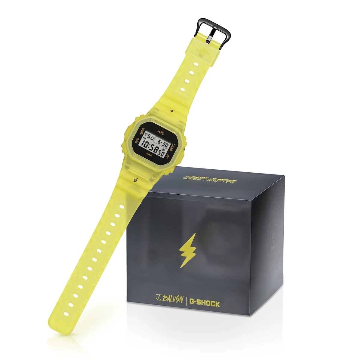 La collaboration entre G-Shock et J Balvin allie design audacieux et style