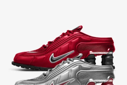 Martine Rose et Nike lancent deux coloris saisissants pour la mule Shox MR4 pour l'automne 2025