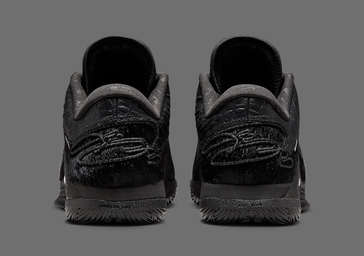 La Nike LeBron 22 Black Label de LeBron James se distingue par sa rareté