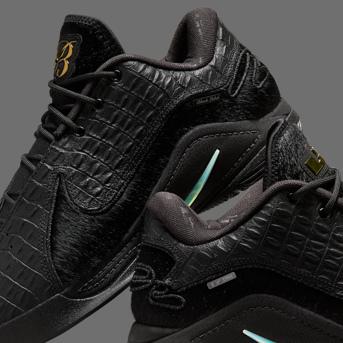 La Nike LeBron 22 Black Label de LeBron James se distingue par sa rareté