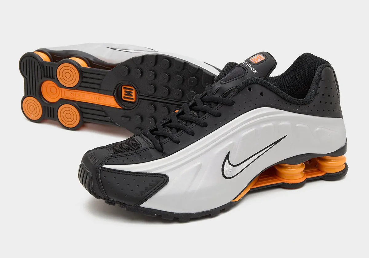 La Nike Shox R4 « Bright Mandarin » fait revivre l'énergie rétro avec une touche de modernité