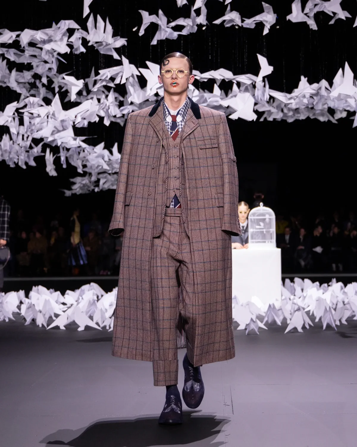 Les oiseaux fantaisistes de Thom Browne pour l’automne 2025