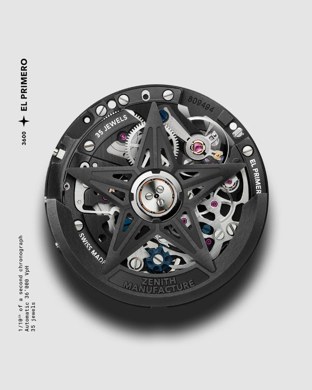 ZENITH DEFY Skyline Chronograph Skeleton incarne l'innovation horlogère dans toute sa splendeur