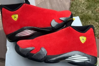 La Air Jordan 14 « Ferrari » fait son retour pour célébrer le 40ᵉ anniversaire de Jordan Brand