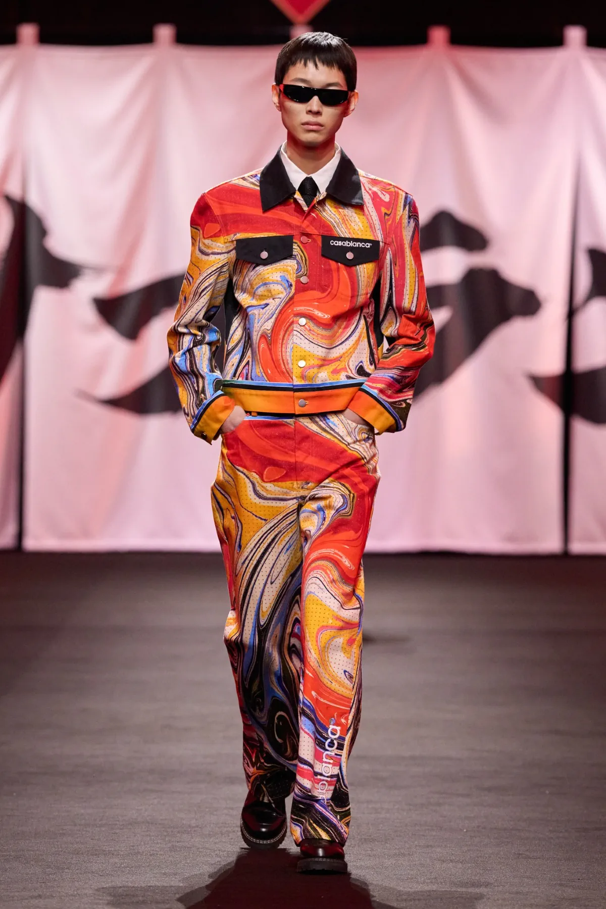 La collection automne 2025 de Casablanca s'inspire de la philosophie japonaise