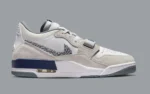 La Jordan Legacy 312 Low « Midnight Navy » s'inspire des éléments esthétiques de l'AJ3