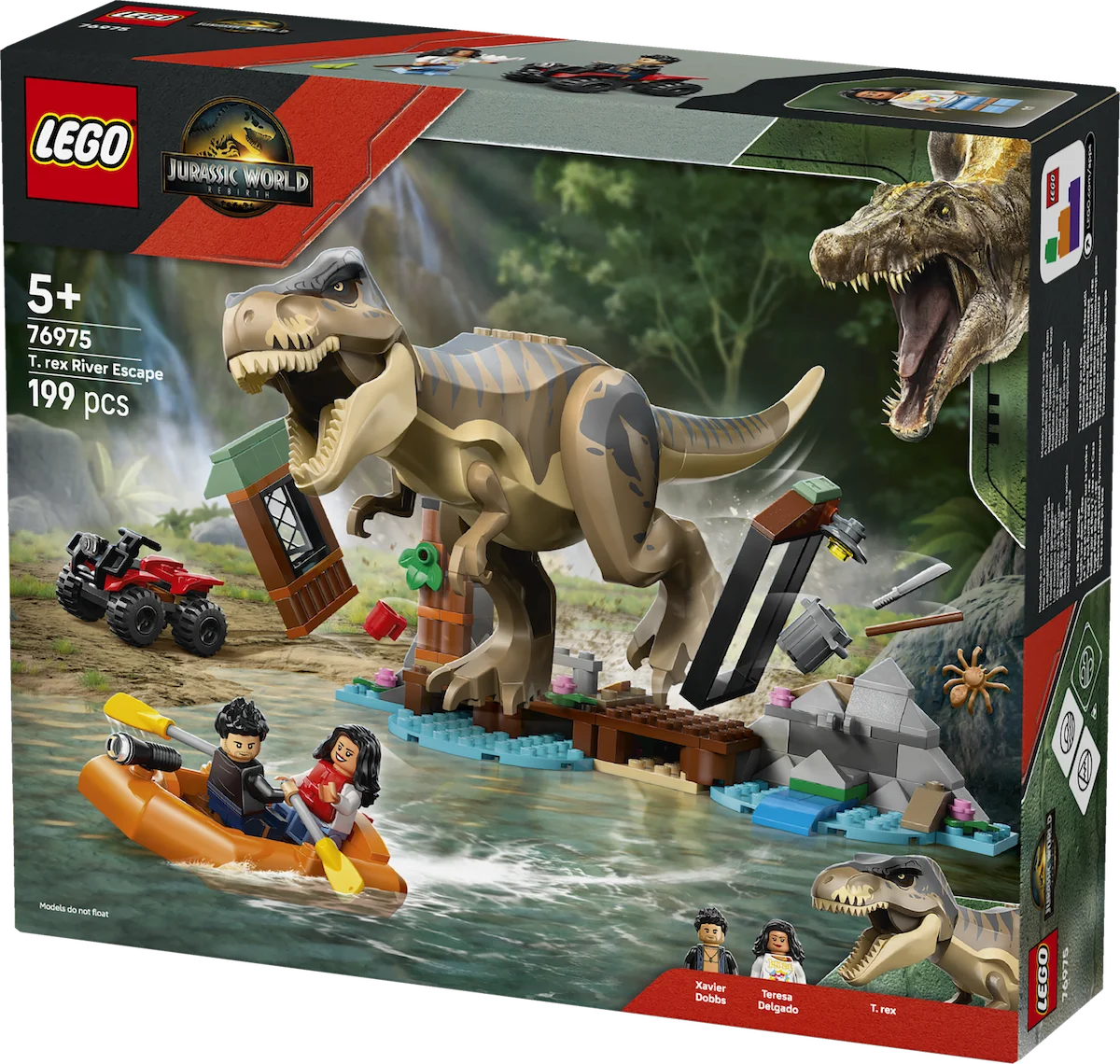 Les sets LEGO Jurassic World Rebirth font entrer l'aventure préhistorique dans la maison