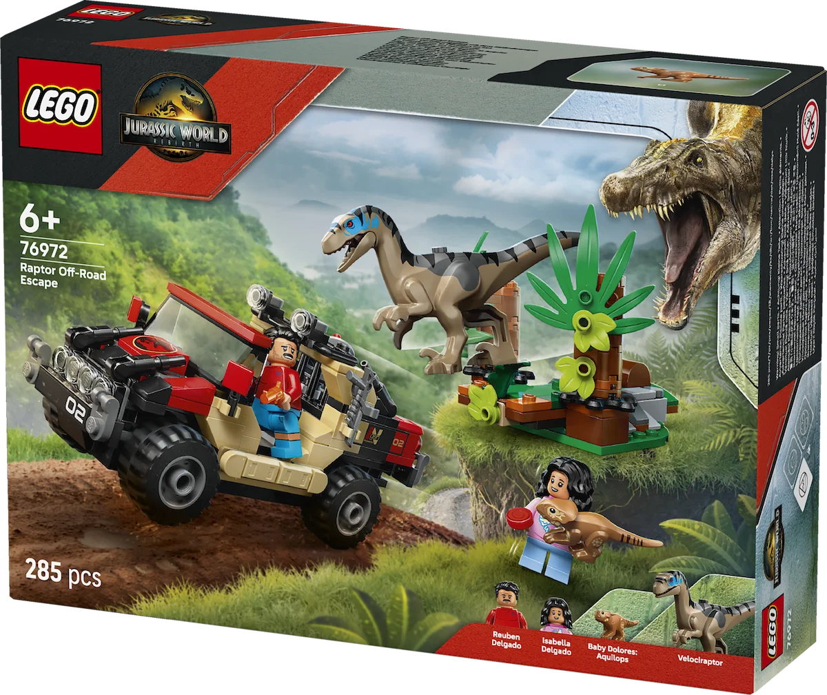 Les sets LEGO Jurassic World Rebirth font entrer l'aventure préhistorique dans la maison