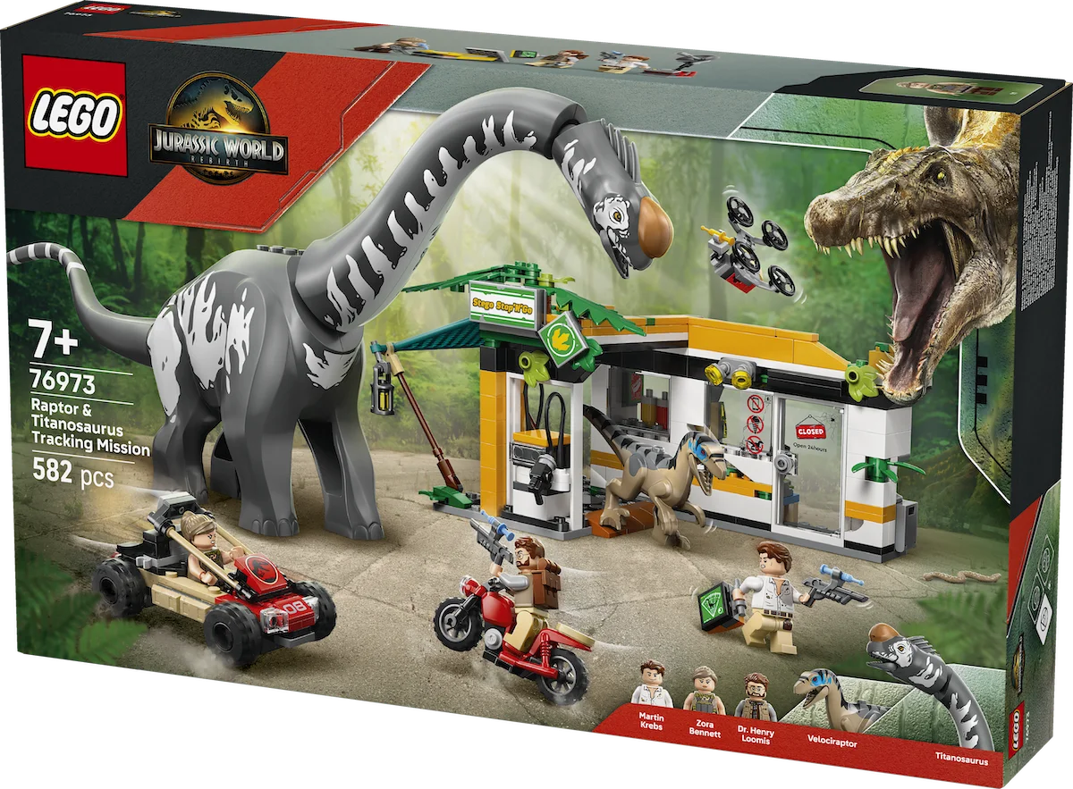 Les sets LEGO Jurassic World Rebirth font entrer l'aventure préhistorique dans la maison