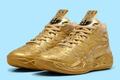 LaMelo Ball dévoile les baskets PUMA MB.04 « Golden Child » pour ses fans dévoués