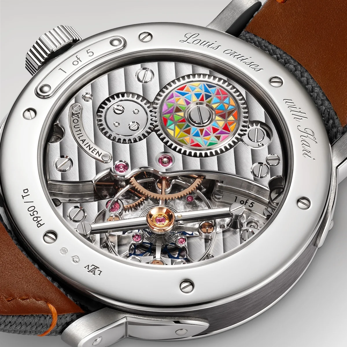 Louis Vuitton LVKV 02 GMR 6 x Kari Voutilainen 4 La Louis Vuitton LVKV-02 GMR 6 de Kari Voutilainen ouvre de nouveaux horizons à la montre de voyage