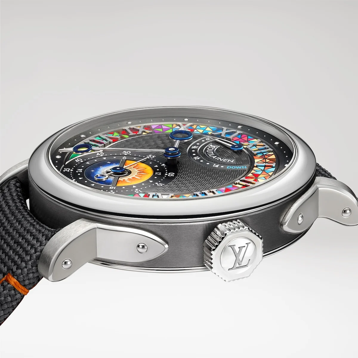 Louis Vuitton LVKV 02 GMR 6 x Kari Voutilainen 5 La Louis Vuitton LVKV-02 GMR 6 de Kari Voutilainen ouvre de nouveaux horizons à la montre de voyage