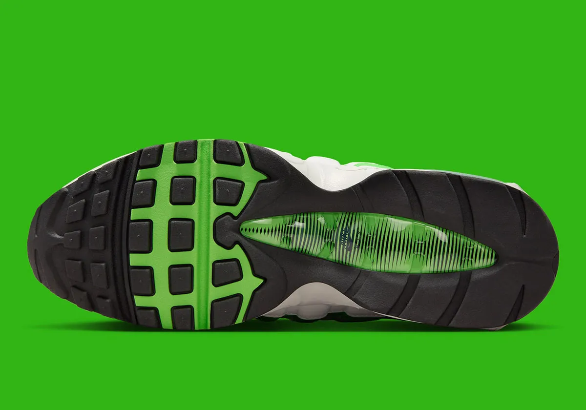 La Nike Air Max 95 « Green Gusto » revient avec la technologie Big Bubble pour l'été 2025
