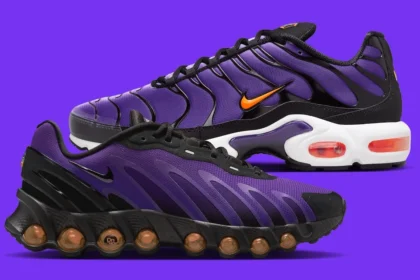 La Nike Air Max Dn8 « Fierce Purple » apporte une touche de nostalgie à la technologie d'amorti moderne