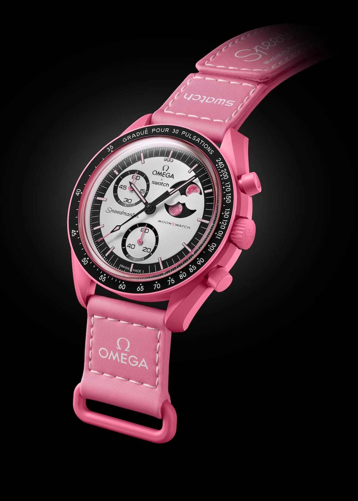 OMEGA x Swatch MOONSWATCH MISSION TO THE PINK MOONPHASE