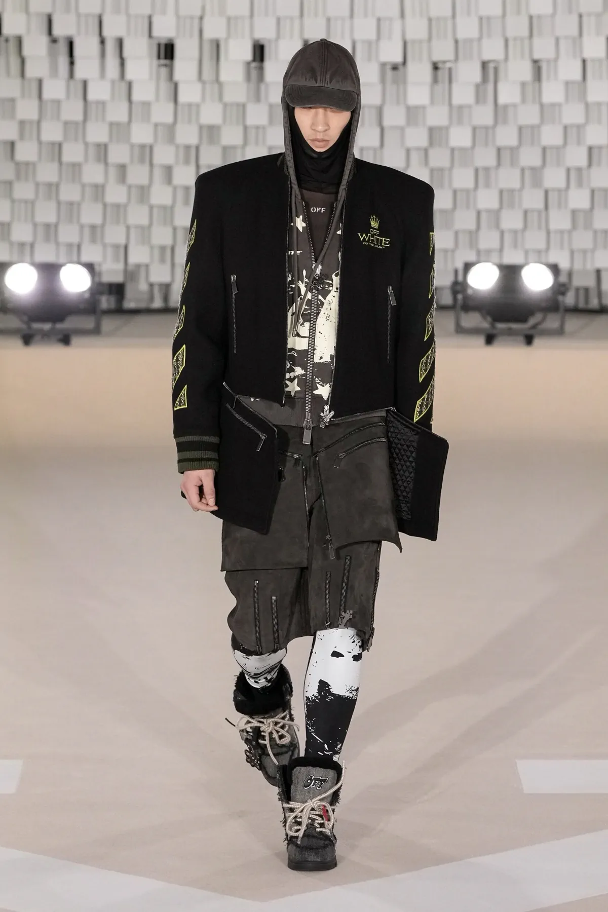 Off-White Automne 2025 transforme les uniformes masculins avec une vision révolutionnaire