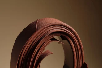 Pour Pâques 2025, Léandre Vivier du Burgundy Paris revisite l'œuf en chocolat avec un millefeuille audacieux