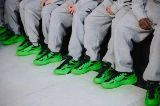La basket Reebok Engine A « Solar Lime » arrive le 28 mars