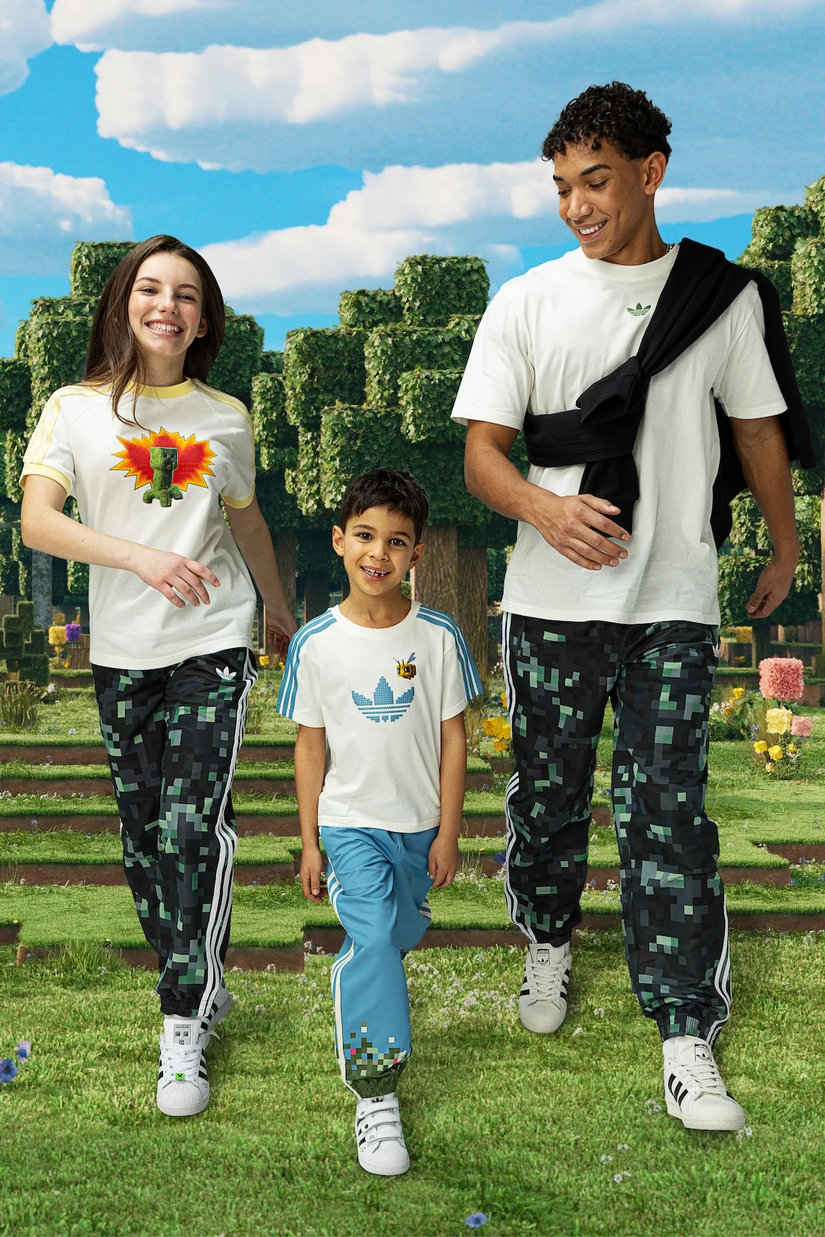 La collection adidas x Minecraft arrive pour les fans de cinéma