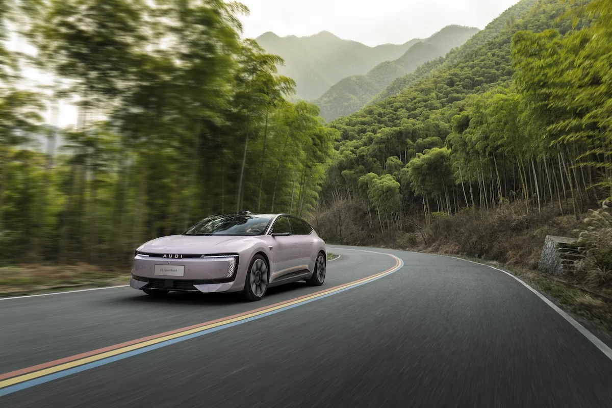 La nouvelle AUDI E5 Sportback, dévoilée au salon de Shanghai 2025, révolutionne le marché électrique premium en Chine