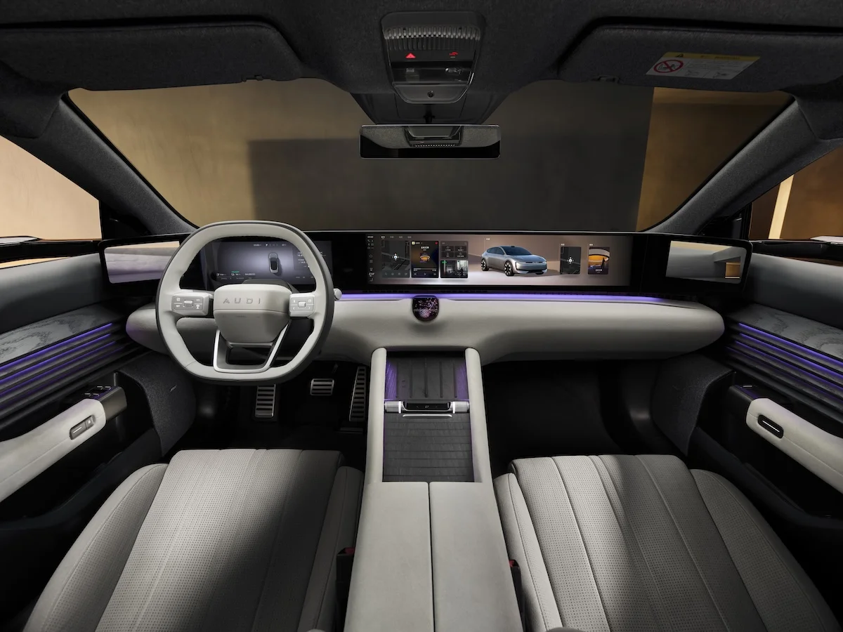 La nouvelle AUDI E5 Sportback, dévoilée au salon de Shanghai 2025, révolutionne le marché électrique premium en Chine