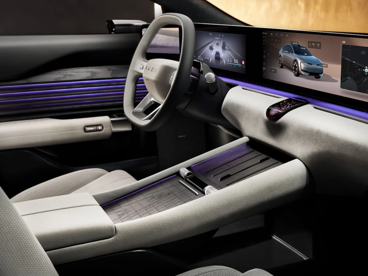 La nouvelle AUDI E5 Sportback, dévoilée au salon de Shanghai 2025, révolutionne le marché électrique premium en Chine