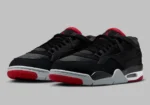 Air Jordan 4 RM Bred 0 La Air Jordan 4 RM « Bred » perpétue l'héritage du basket-ball classique