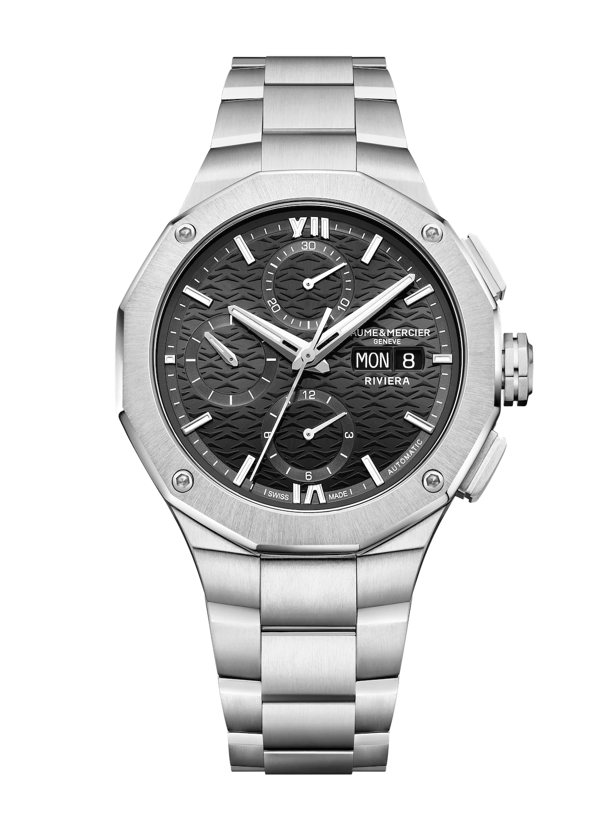 Baume & Mercier dévoile quatre nouveaux Riviera Chronographs à Watches and Wonders 2025