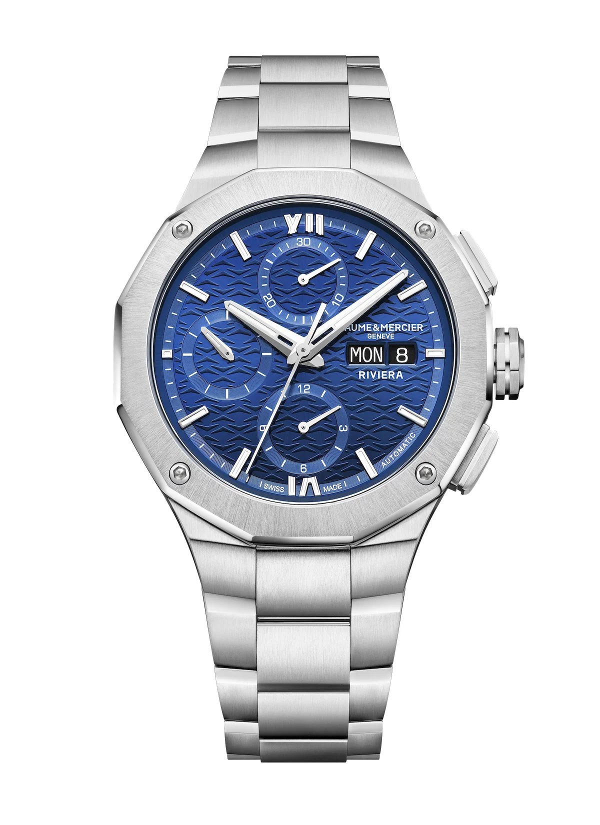 Baume & Mercier dévoile quatre nouveaux Riviera Chronographs à Watches and Wonders 2025